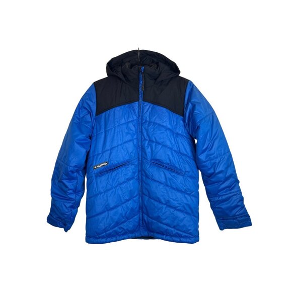 Burton Shaun White Collection Boy's L Hooded Puffer Insulate Snowboard Jacket - Picture 5 of 13